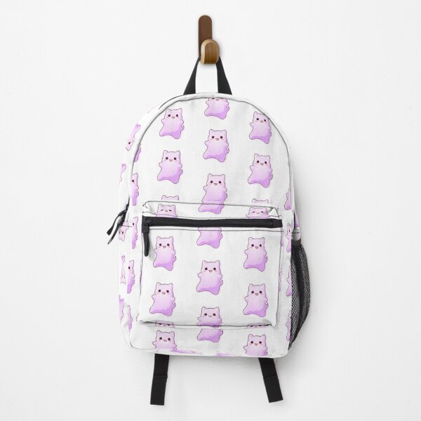 Item preview, Cute Kawaii Purple Cat Ghost designed and sold by CozyKawaiiArt.