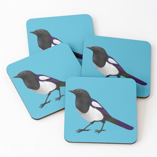 Item preview, Magpie digital illustration designed and sold by Bwiselizzy.