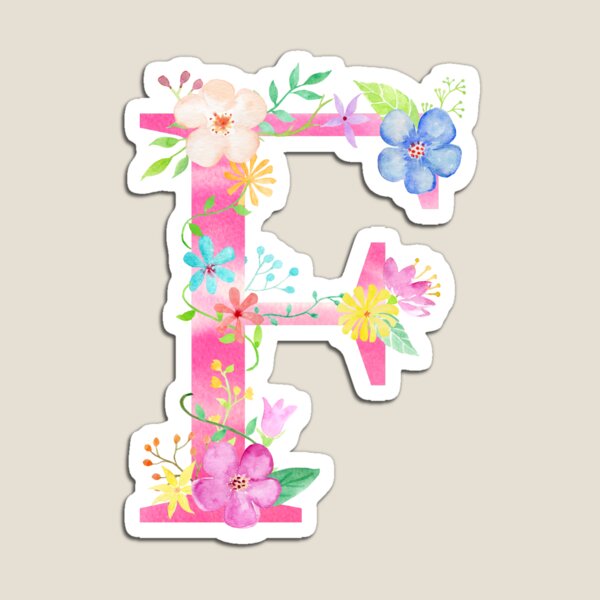 Letter F Magnet