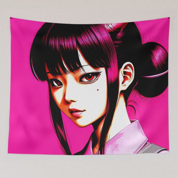 Item preview, Hot Pink Devil Staring at You - Pop Art designed and sold by SpartanDStore.