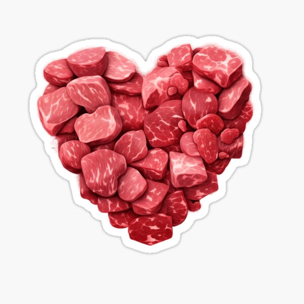 J'aime la viande Sticker