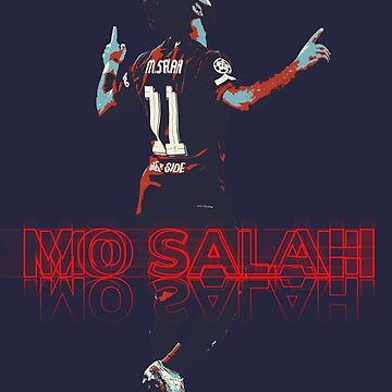 Mohamed Salah Jersey Photographic Print for Sale by CoreyGodbold