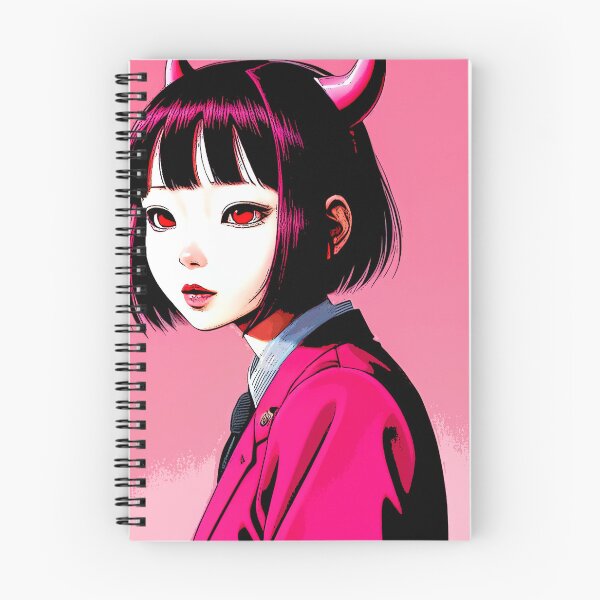 Item preview, Hot Pink Devil Gazing Ahead- Pop Art designed and sold by ZenReiArt.