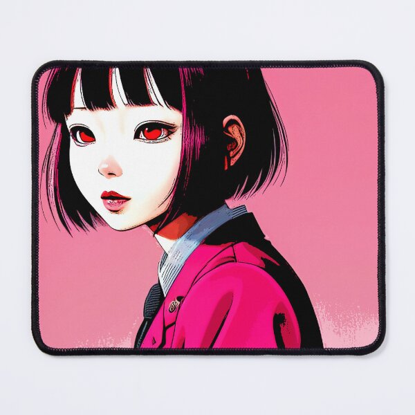 Item preview, Hot Pink Devil Gazing Ahead- Pop Art designed and sold by SpartanDStore.