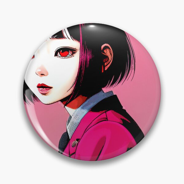 Item preview, Hot Pink Devil Gazing Ahead- Pop Art designed and sold by ZenReiArt.