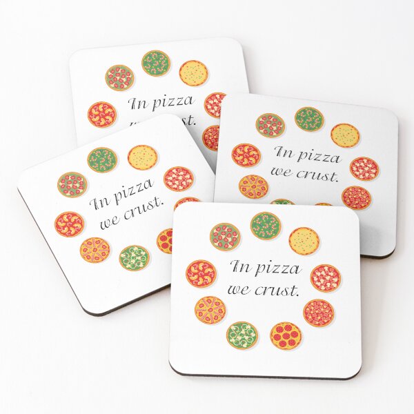 Item preview, In Pizza We Crust designed and sold by cjgraphic.