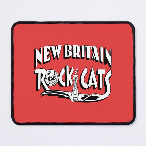 Item preview, New Britain Rock Cats Vintage - Black and White designed and sold by frankyou.