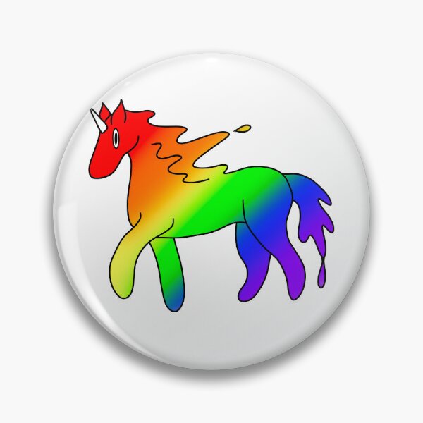 Artikelvorschau, Drippy Pride Einhorn entworfen und verkauft von RoeHasArt.