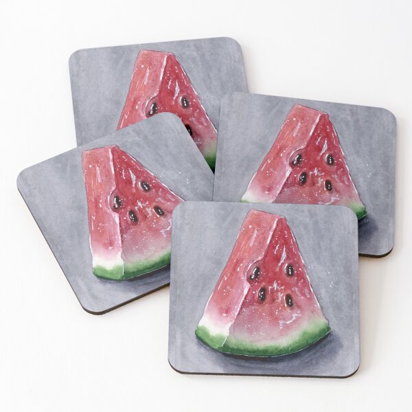 Item preview, Watermelon - Watercolor Painting designed and sold by Pattokarts.