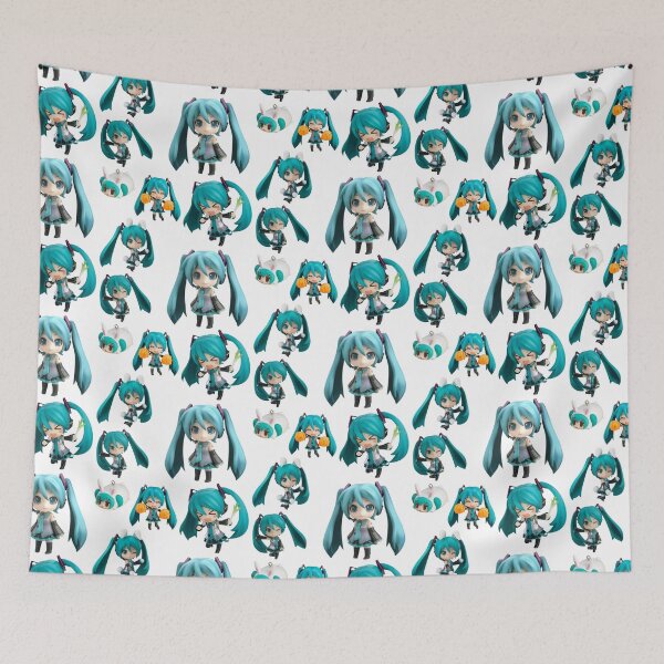 Item preview, Hatsune Miku Anime Aesthetic Sticker Pattern designed and sold by angelf0g.