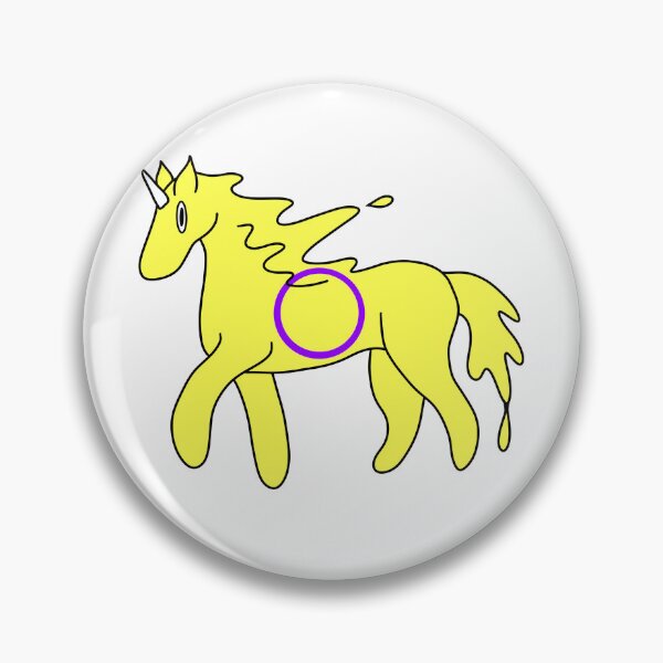 Item preview, Drippy Intersex Pride Unicorn designed and sold by RoeHasArt.