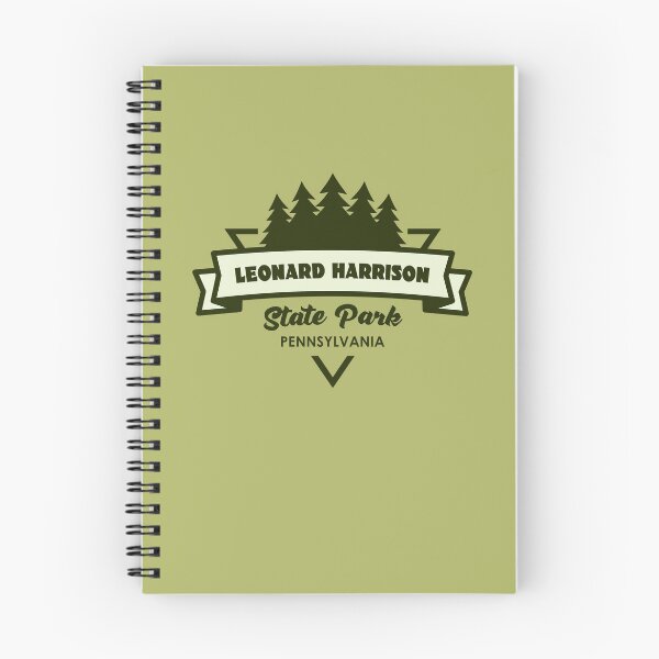Item preview, Leonard Harrison State Park Pennsylvania Trees And Ribbon designed and sold by bivenart.