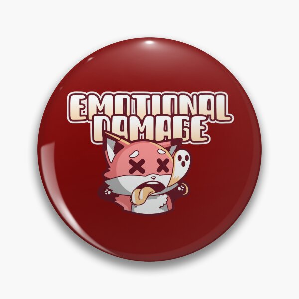 Item preview, Emotional Damage funny meme sticker designed and sold by Rodayna Elnaggar.