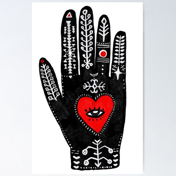 Item preview, Hand with eye of god designed and sold by R-728.