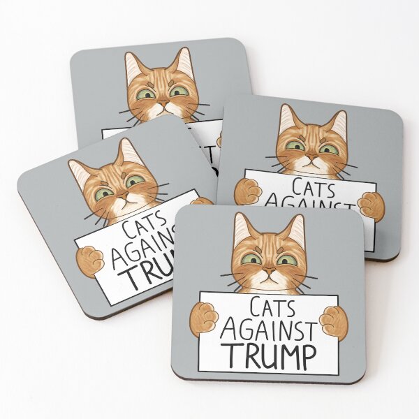 Item preview, Copy of Cats against trump designed and sold by GiezaDesign.