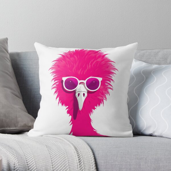 Pink flamingo best sale throw pillows