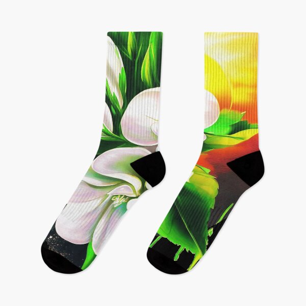 Artikelvorschau, Jasminzweig blühende weiße Blumen entworfen und verkauft von NEUMANN ArtWear Boutique.