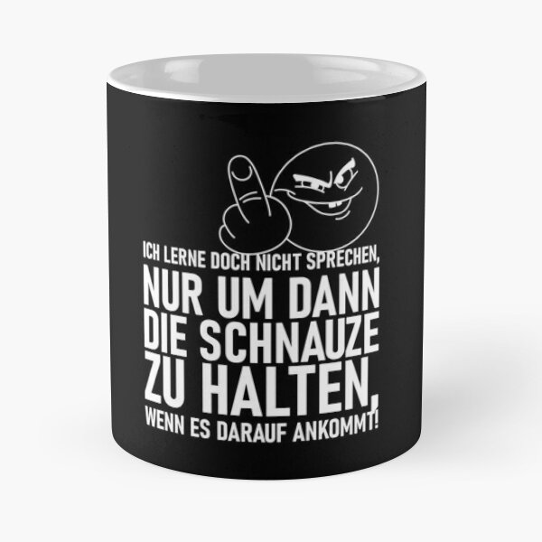 ICH LERNE DOCH NICHT SPRECHEN Kaffeebecher