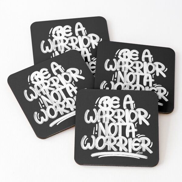 Item preview, Be a warrior not a worrier designed and sold by Pandulum-Arts.