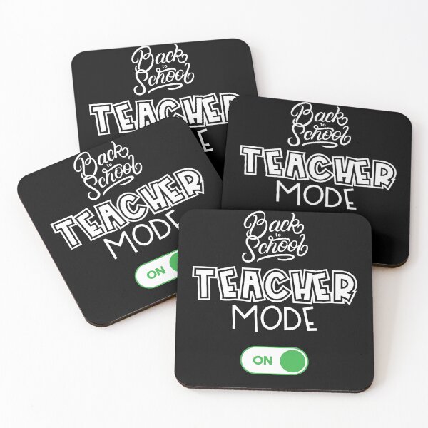 Item preview, Back to School Teacher Mode ON Funny Teacher Gift designed and sold by BunBuntheDog-.