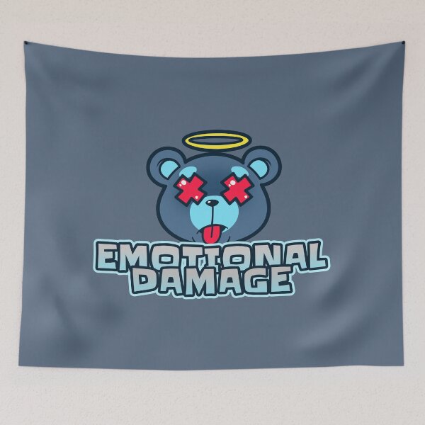 Item preview, Emotional Damage funny meme sticker designed and sold by Rodayna Elnaggar.
