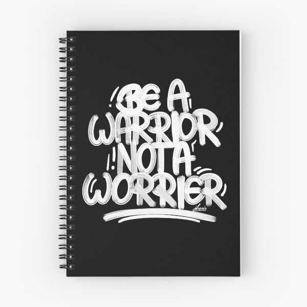 Item preview, Be a warrior not a worrier designed and sold by Pandulum-Arts.