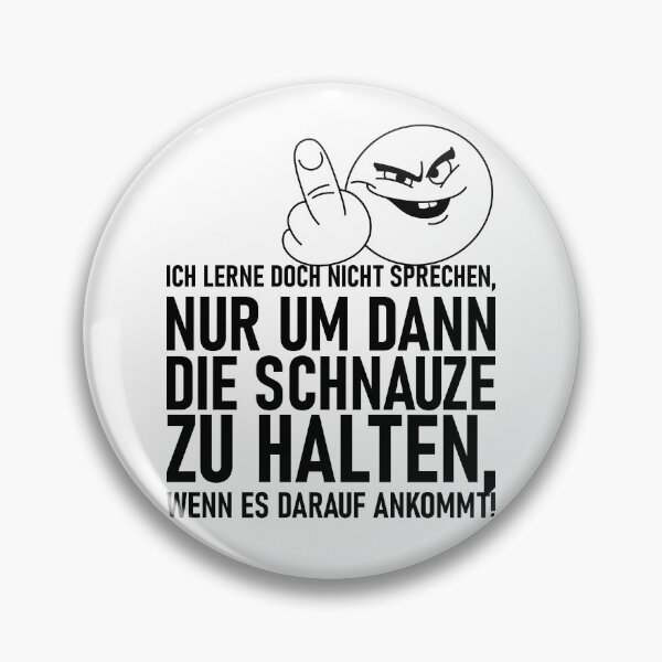 Item preview, I WILL NOT LEARN TO SPEAK white writing designed and sold by pASob-dESIGN.
