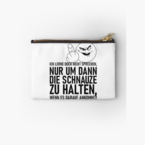 Item preview, I WILL NOT LEARN TO SPEAK white writing designed and sold by pASob-dESIGN.