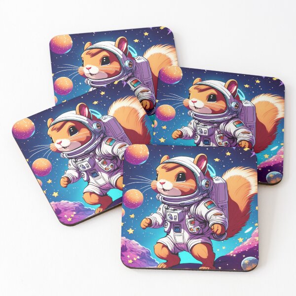 Item preview, Stellar Gatherers: Astronaut Squirrel designed and sold by raquelpelintir.