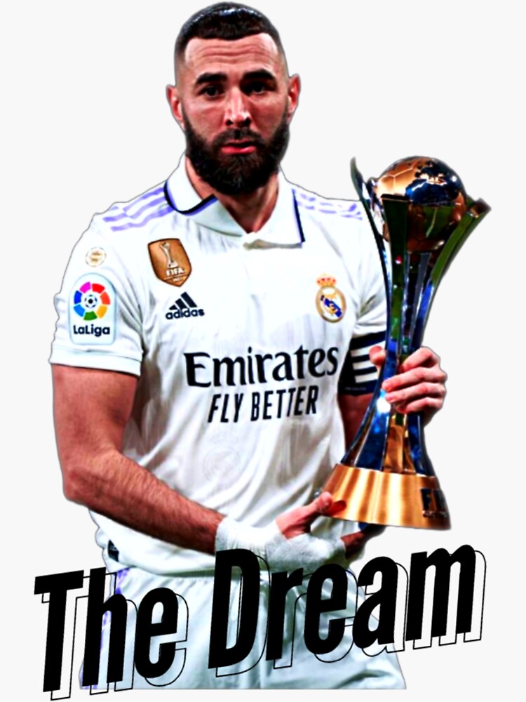 Karim Benzema models new $180 Real Madrid home jersey for 2022/23