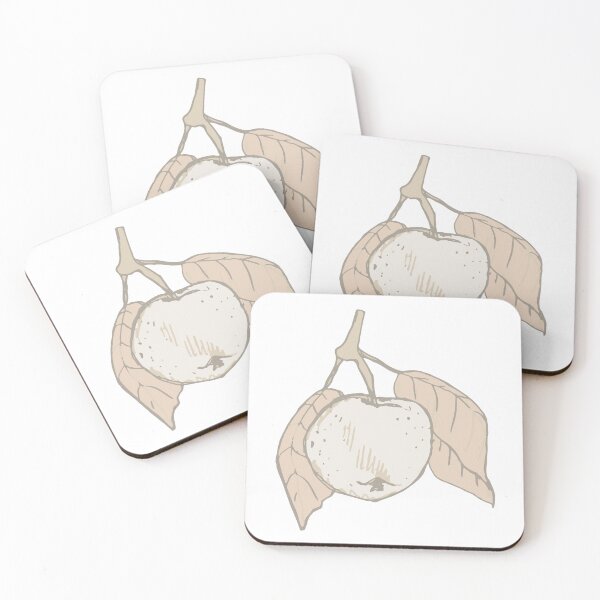 Item preview, Apples - light cool grey  designed and sold by Studio Valko.