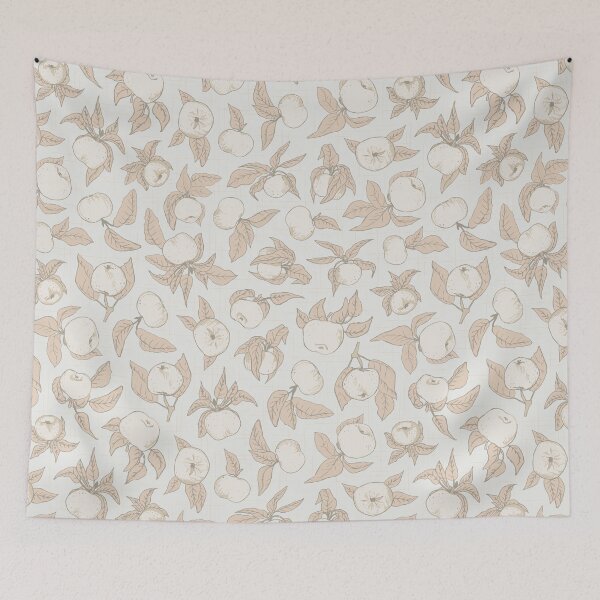 Item preview, Apples - light cool grey  designed and sold by Studio Valko.