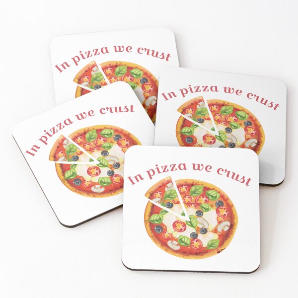 Item preview, In Pizza We Crust designed and sold by cjgraphic.