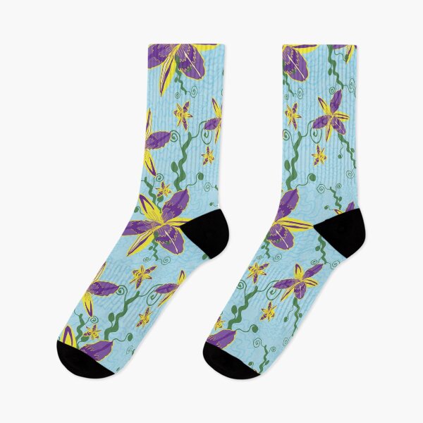 Item preview, hemerocale mauve and yellow designed and sold by Flora Rose Design.