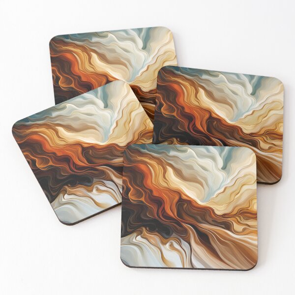 Item preview, Abstract art in warm colors designed and sold by artbelka.