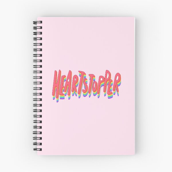 Item preview, Heartstopper lettering with lgbt flag colors designed and sold by Florvolcanica.