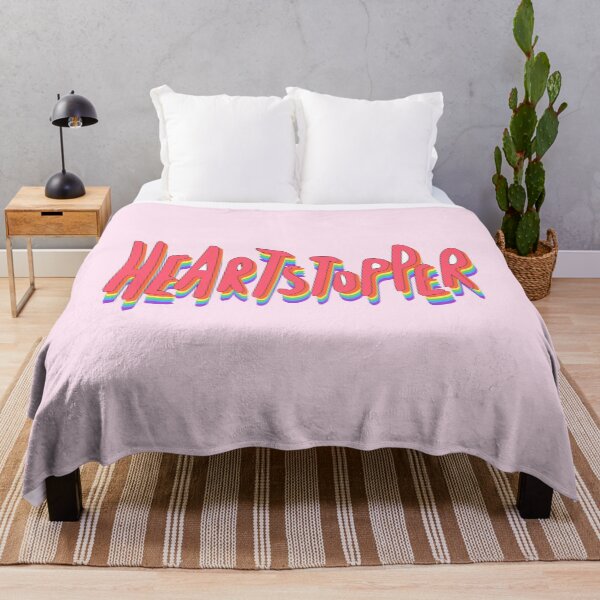 Item preview, Heartstopper lettering with lgbt flag colors designed and sold by Florvolcanica.
