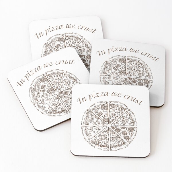 Item preview, In Pizza We Crust designed and sold by cjgraphic.