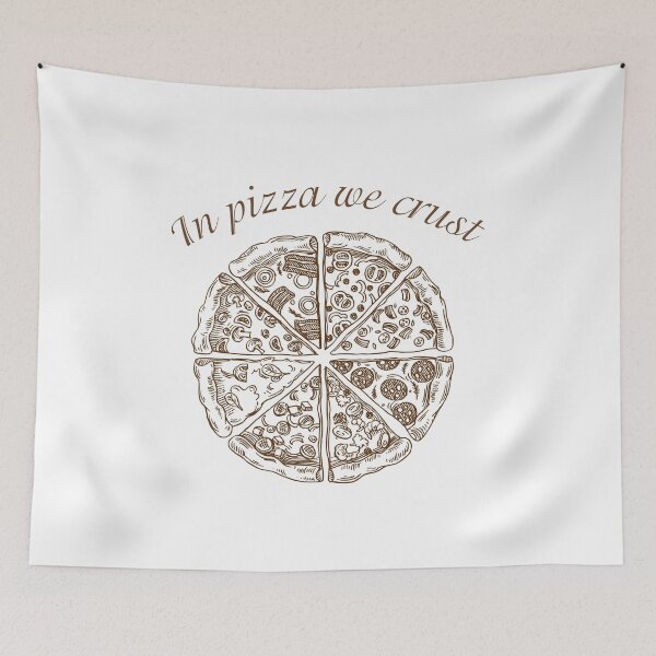 Item preview, In Pizza We Crust designed and sold by cjgraphic.
