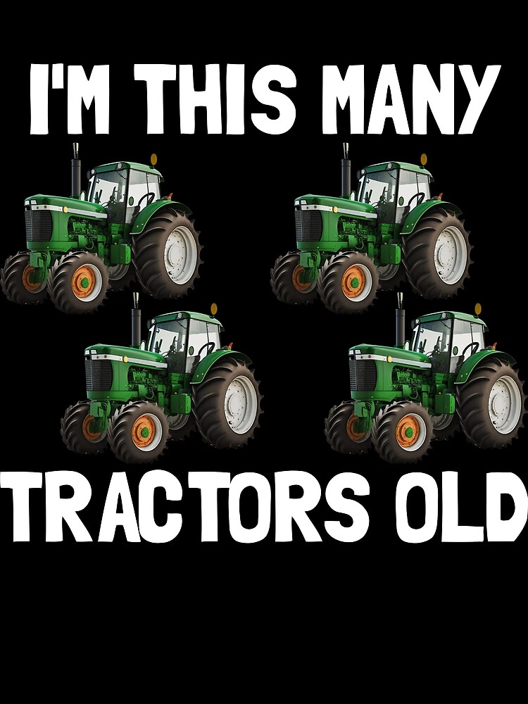 Thumbnail 3 von 3, Tuch, I'm This Many Tractors Old 4 Years Old Boys 4th Birthday Gear designt und verkauft von DynamicDesign.