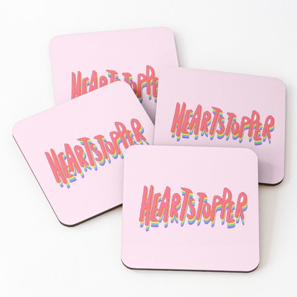 Item preview, Heartstopper lettering with lgbt flag colors designed and sold by Florvolcanica.
