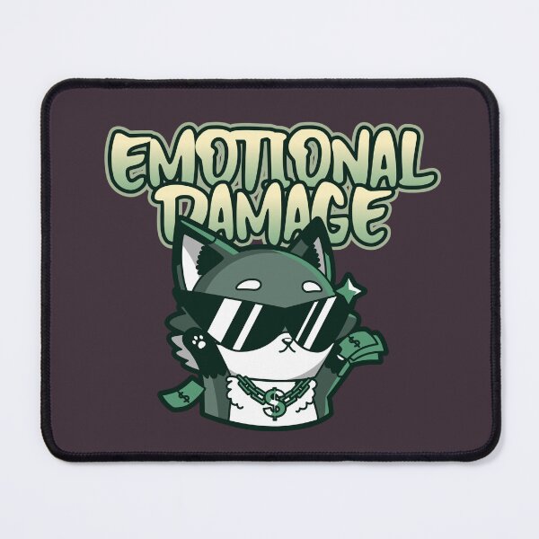 Item preview, Emotional Damage funny meme sticker designed and sold by Rodayna Elnaggar.