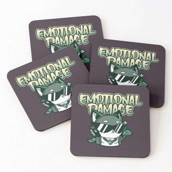 Item preview, Emotional Damage funny meme sticker designed and sold by Rodayna Elnaggar.