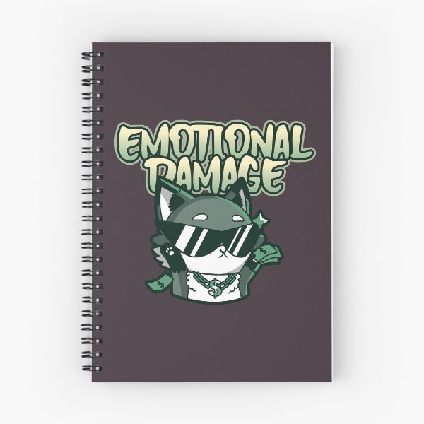 Item preview, Emotional Damage funny meme sticker designed and sold by Rodayna Elnaggar.