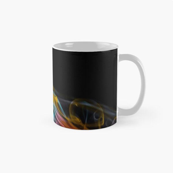 Item preview, A multiple exposure of a smoke plume is digitally manipulated in shape and color designed and sold by ThomMorris.
