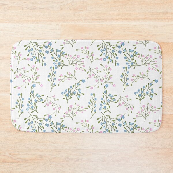 Item preview, Seamless pattern with small cute flowers designed and sold by pinkyfish1010.