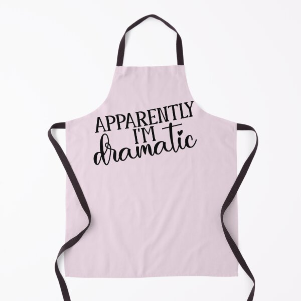 Item preview, Apparently I'm Dramatic Typography designed and sold by MichelleCreative.