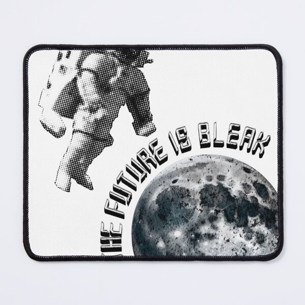 Item preview, Futuristic Astronaut The Future Is Bleak Design designed and sold by WilDigitalFinds.