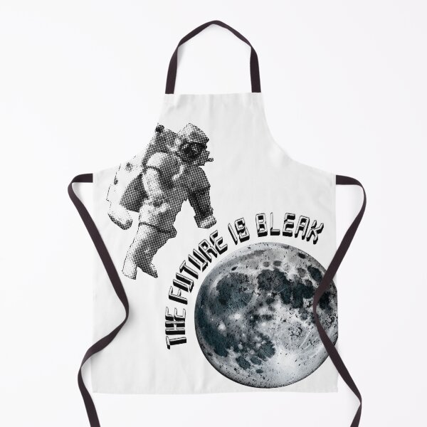 Item preview, Futuristic Astronaut The Future Is Bleak Design designed and sold by WilDigitalFinds.