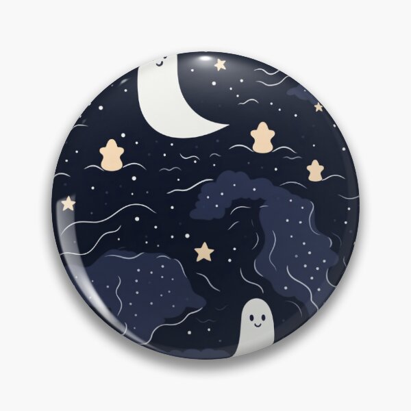 Item preview, Ghost lost in space designed and sold by Violetsandmugs.